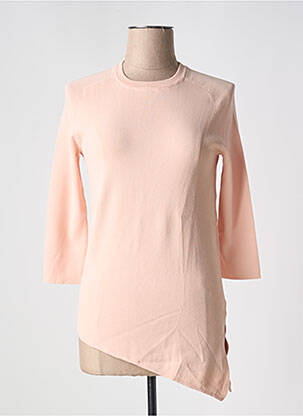 Pulover roz ZARAKNIT femeie