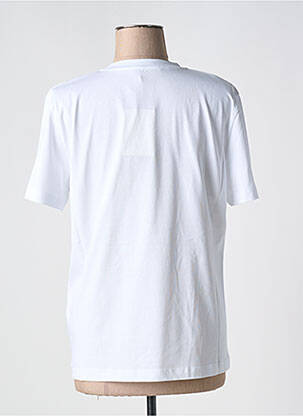 Tricou croială dreaptă mâneci scurte alb JOHN GALLIANO femeie