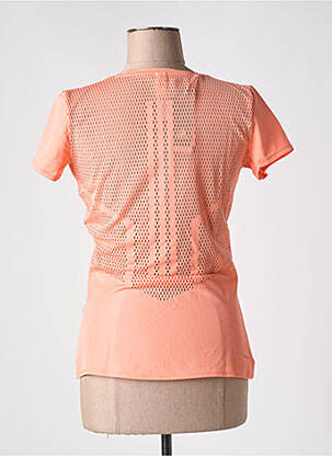 Tricou elasticitate mâneci scurte portocalie ADIDAS femeie