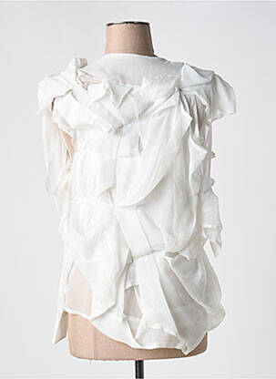 Top mâneci scurte mâneci scurte alb COMME DES GARCONS femeie