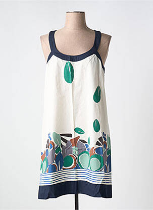 Rochie scurtă alb AUTRE TON femeie