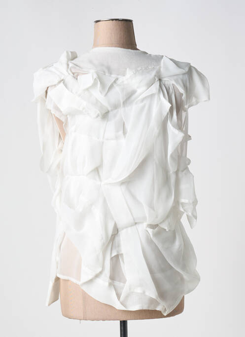 Top alb COMME DES GARCONS femeie