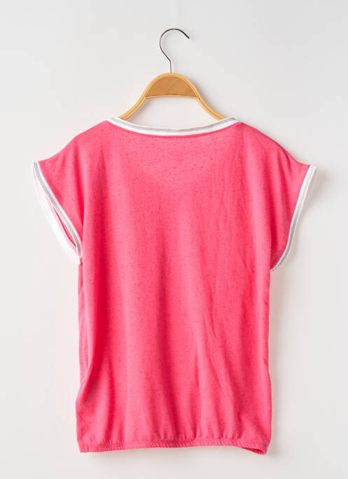 Tricou roz MISS LIBERTO fată