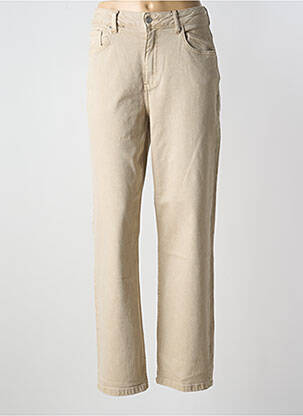 Blugi cu croială dreaptă bej B.YOUNG femeie