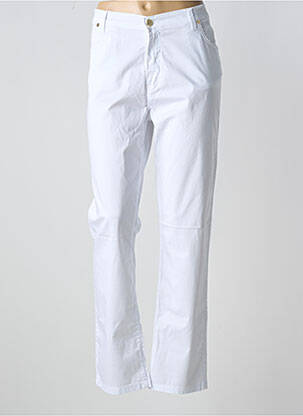 Pantalon drept elasticitate mărime normală alb TINTA femeie