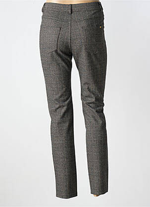Pantalon slim talie elastică mărime normală gri LCDN femeie