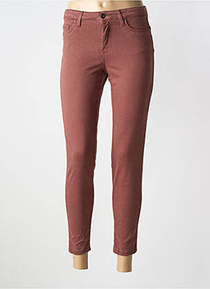 Pantalon 7/8 elasticitate mărime normală maro LCDN femeie