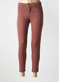 Pantalon 7/8 elasticitate mărime normală maro LCDN femme
