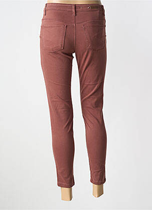 Pantalon 7/8 elasticitate mărime normală maro LCDN femeie