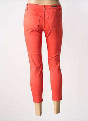 Pantalon 7/8 elasticitate mărime normală portocalie LCDN femeie