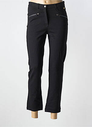 Pantalon 7/8 elasticitate mărime normală negru ÉTYMOLOGIE femeie