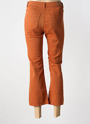 Pantalon 7/8 elasticitate mărime normală portocalie HAPPY femeie