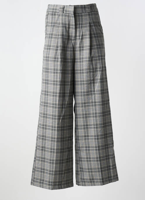 Pantalon larg gri GRACE & MILA femeie