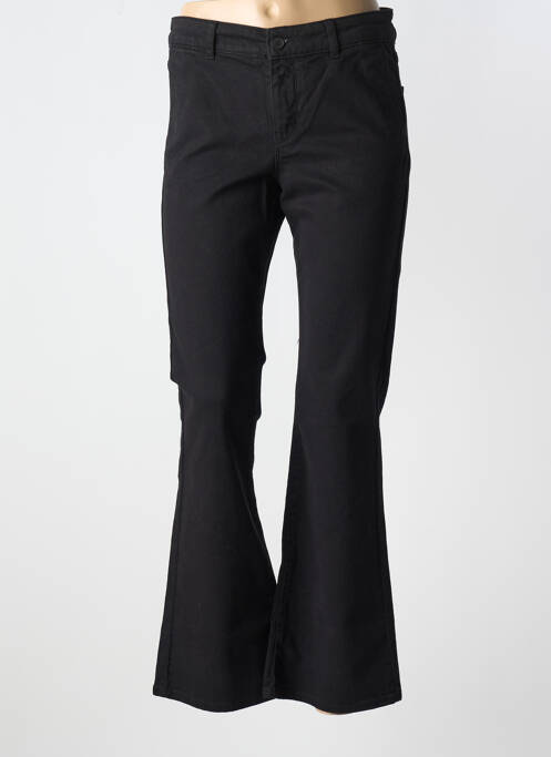 Blugi cu croială evazată elasticitate mărime normală negru HAPPY femme