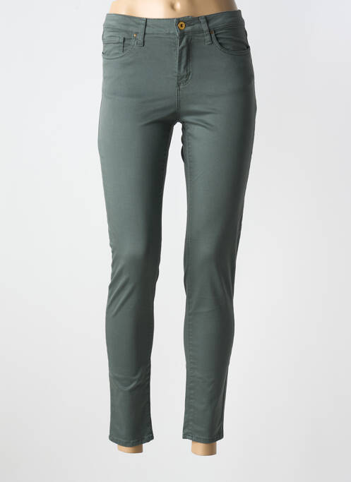 Pantalon slim verde LCDN femeie