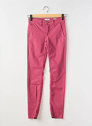 Pantalon slim roz HAPPY femeie