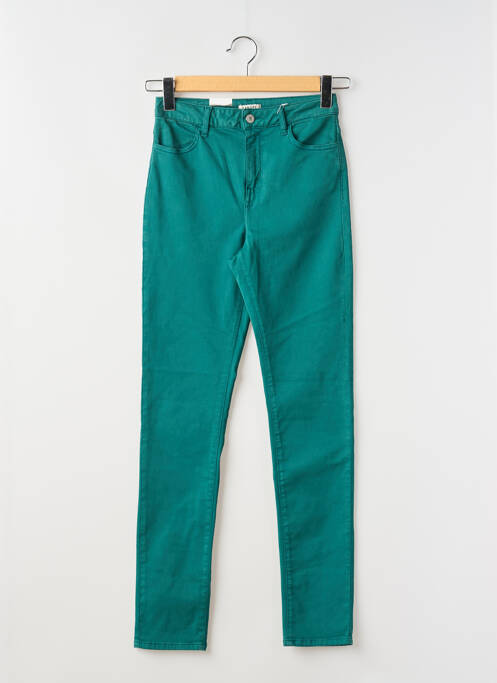 Pantalon slim verde KANOPE femeie