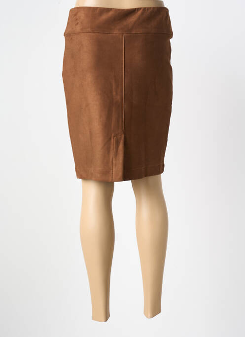 Fustă midi maro DOLCEZZA femeie