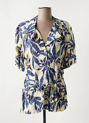 Tunică mâneci scurte albastru GRIFFON femeie