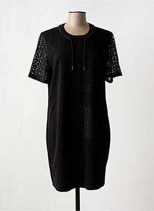 Rochie scurtă mâneci scurte mâneci scurte negru BARBARA LEBEK femeie