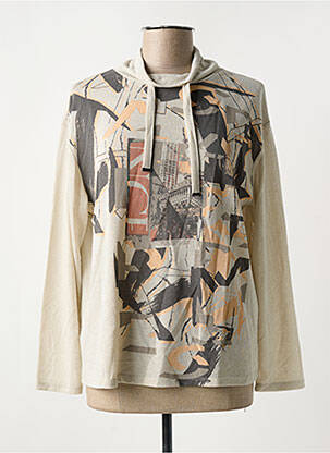 Pulover bej BARBARA LEBEK femeie