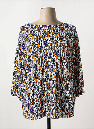 Tricou mâneci 3/4 mâneci 3/4 albastru BARBARA LEBEK femeie