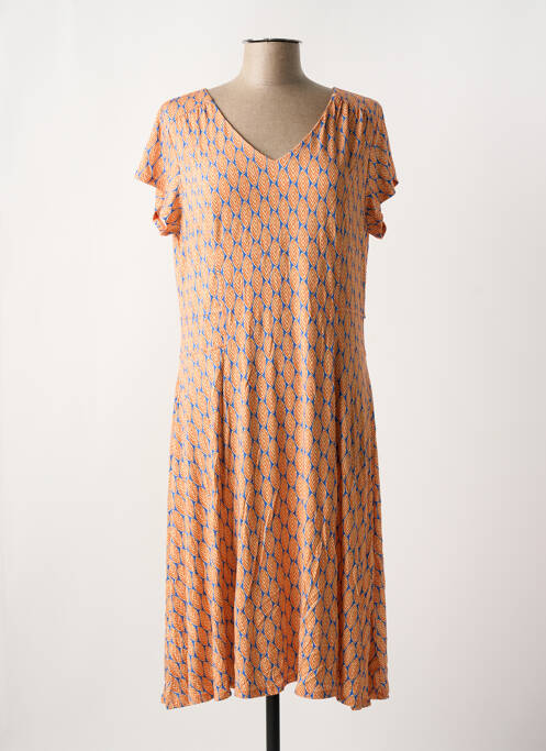 Rochie midi portocaliu FELINO femeie