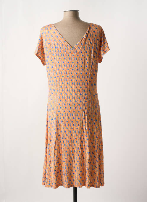 Rochie midi portocaliu FELINO femeie