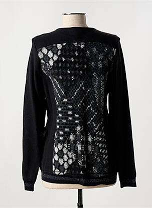 Jachete casual guler rotund negru MERI & ESCA femeie
