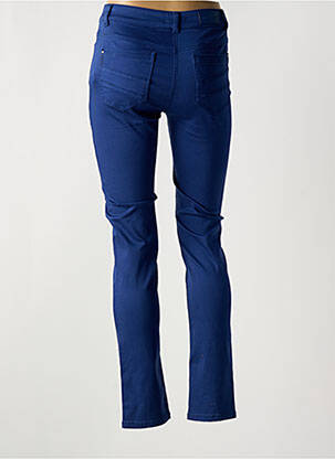 Pantalon slim buzunare albastru DIANE LAURY femeie