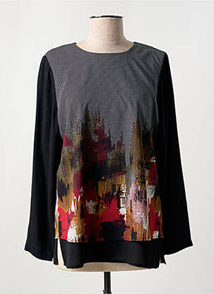 Tunică mâneci lungi negru GUY DUBOUIS femeie