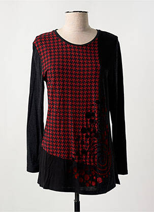 Tunică mâneci lungi roșu FRANCE RIVOIRE femeie