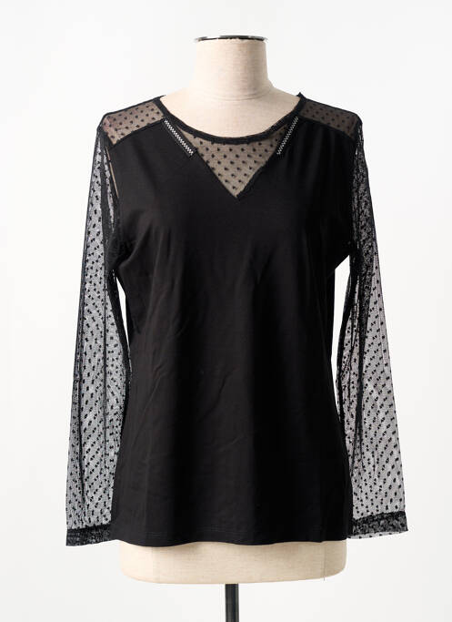 Top negru GUY DUBOUIS femeie