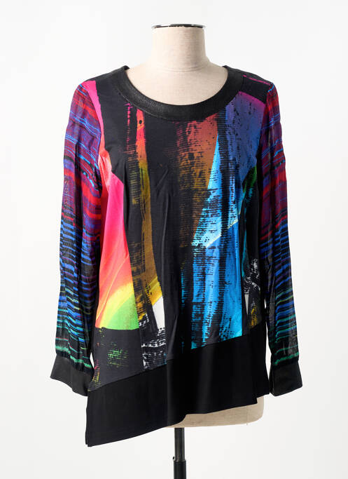 Tunică mâneci lungi negru MERI & ESCA femeie