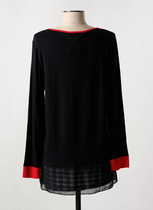 Tunică mâneci lungi negru MERI & ESCA femeie