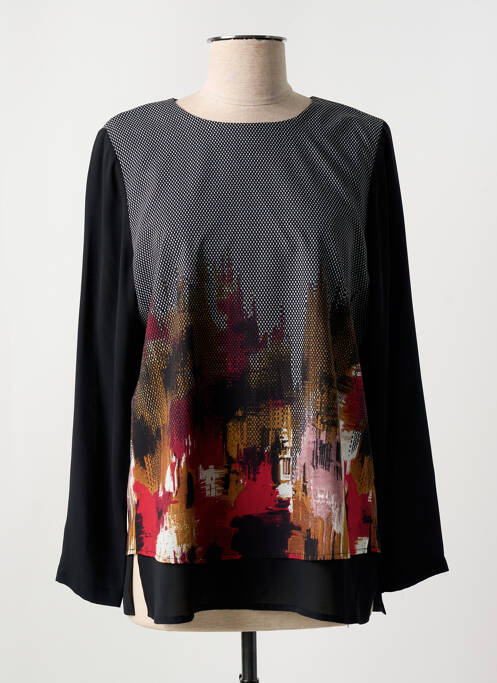 Tunică mâneci lungi negru GUY DUBOUIS femeie