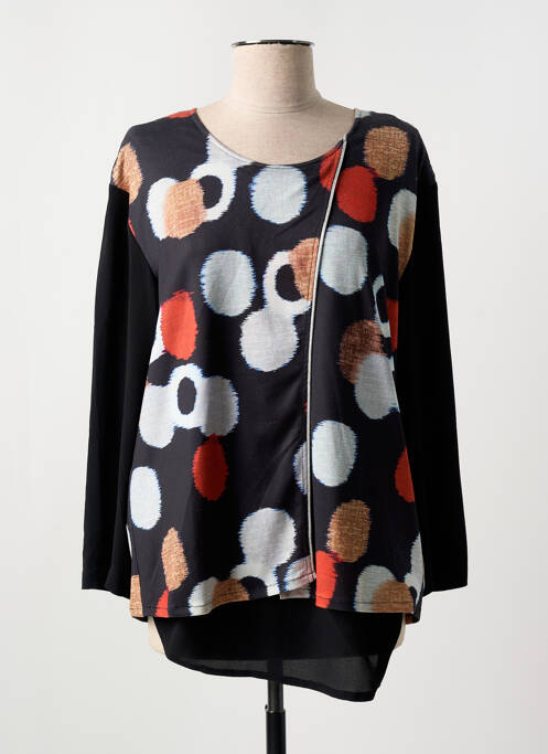 Tunică mâneci lungi negru GUY DUBOUIS femeie