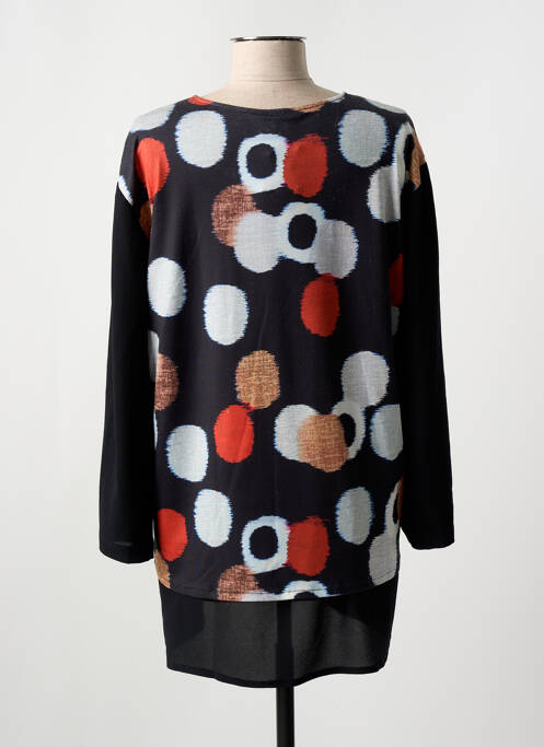 Tunică mâneci lungi negru GUY DUBOUIS femeie