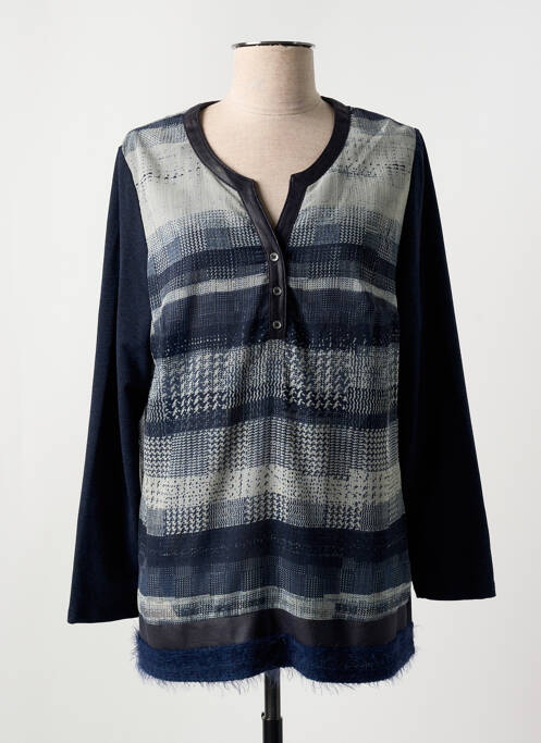 Tunică mâneci lungi albastru MERI & ESCA femeie