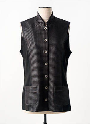 Vestă fără mâneci negru FRANCE RIVOIRE femeie