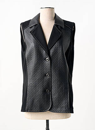Jachete casual croială dreaptă negru FRANCE RIVOIRE femeie