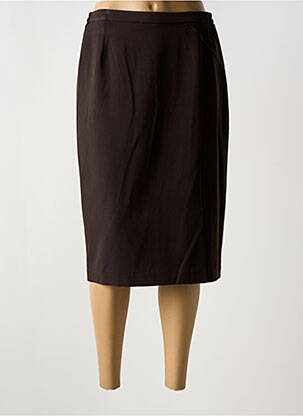 Fustă midi maro GUY DUBOUIS femeie