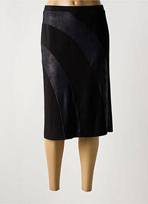 Fustă midi negru LISA CHESNAY femeie