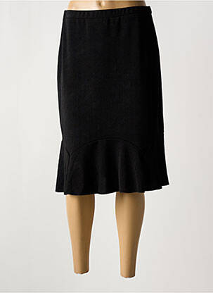 Fustă midi negru MERI & ESCA femeie