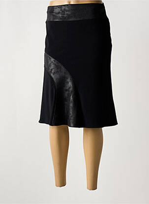 Fustă midi negru GUY DUBOUIS femeie