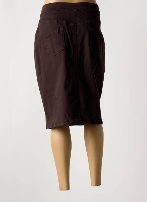 Fustă midi maro GUY DUBOUIS femeie