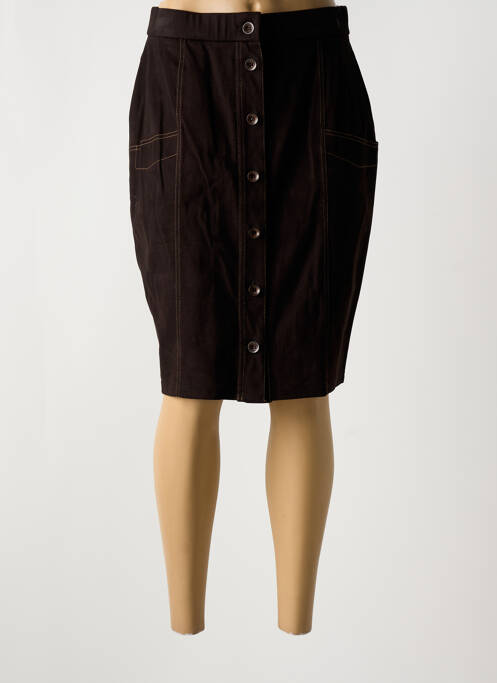 Fustă midi negru GUY DUBOUIS femeie