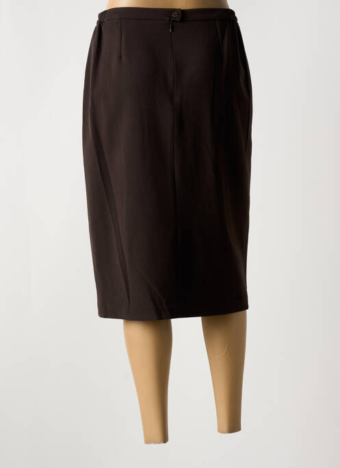 Fustă midi maro GUY DUBOUIS femeie