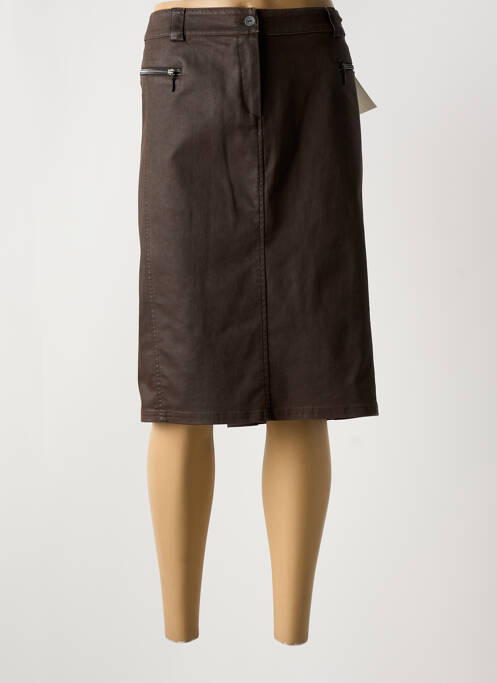 Fustă midi maro MERI & ESCA femeie