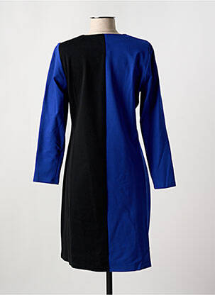 Rochie midi mâneci lungi mâneci lungi albastru GUY DUBOUIS femeie